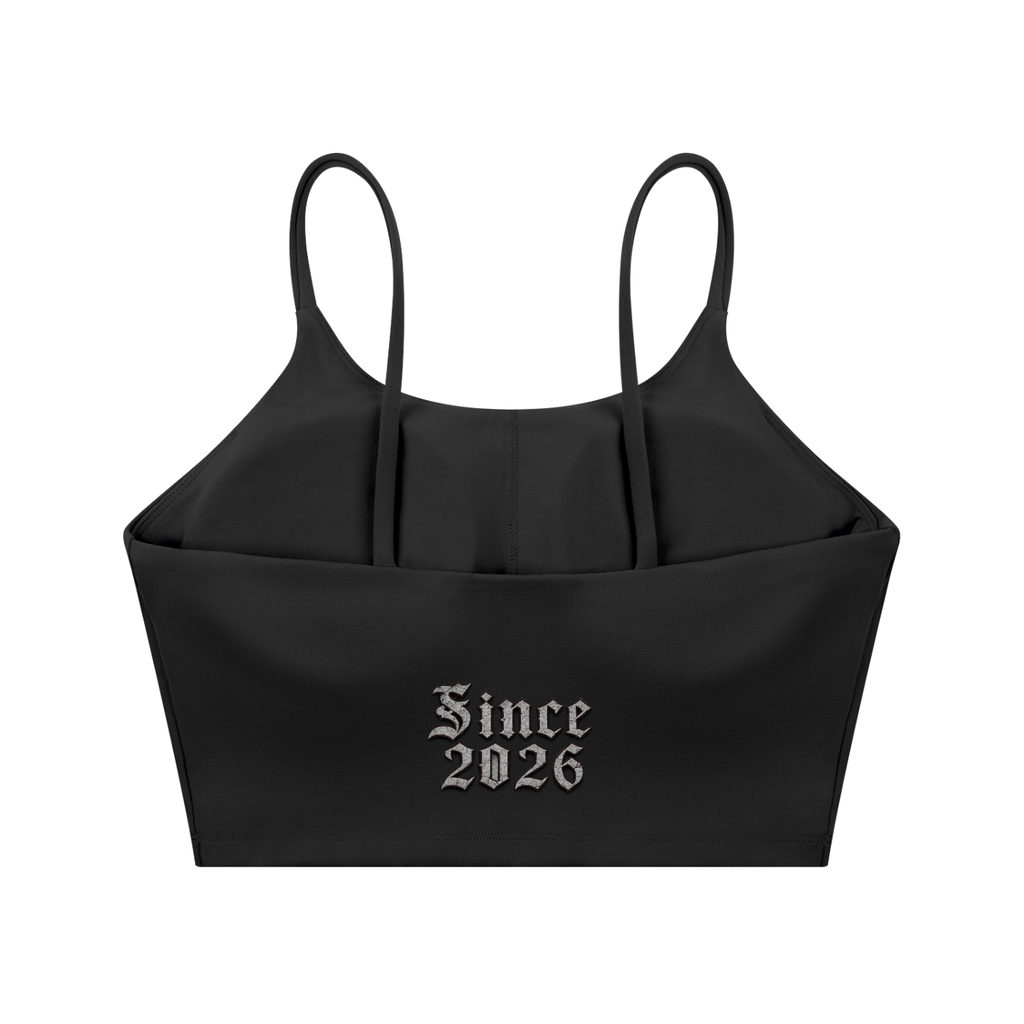 Spaghetti Strap Yoga Sports Bra