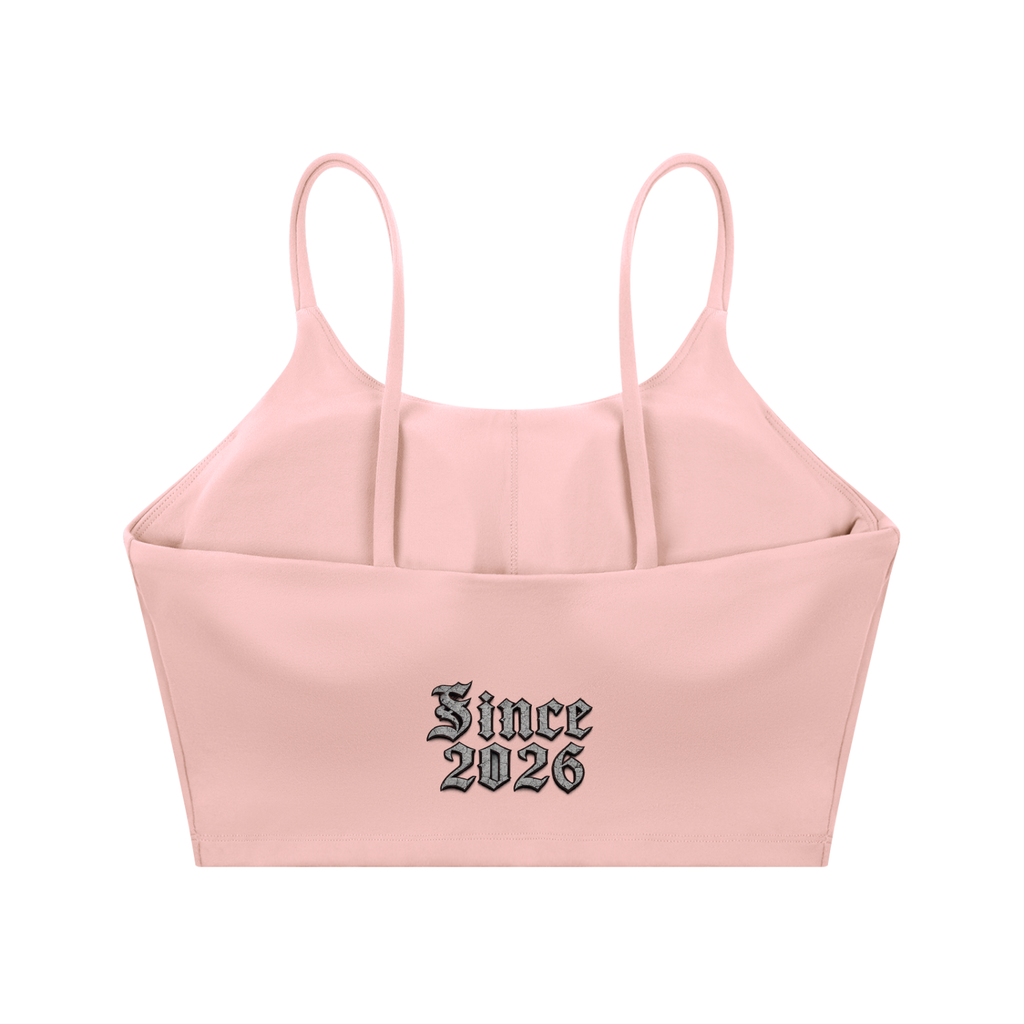 Spaghetti Strap Yoga Sports Bra