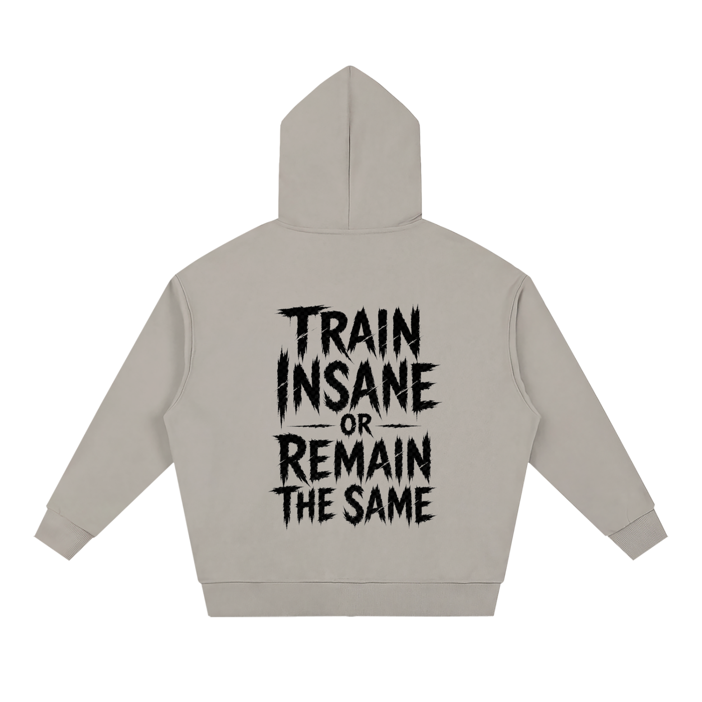 Unisex Loose Solid Full Zip Hoodie