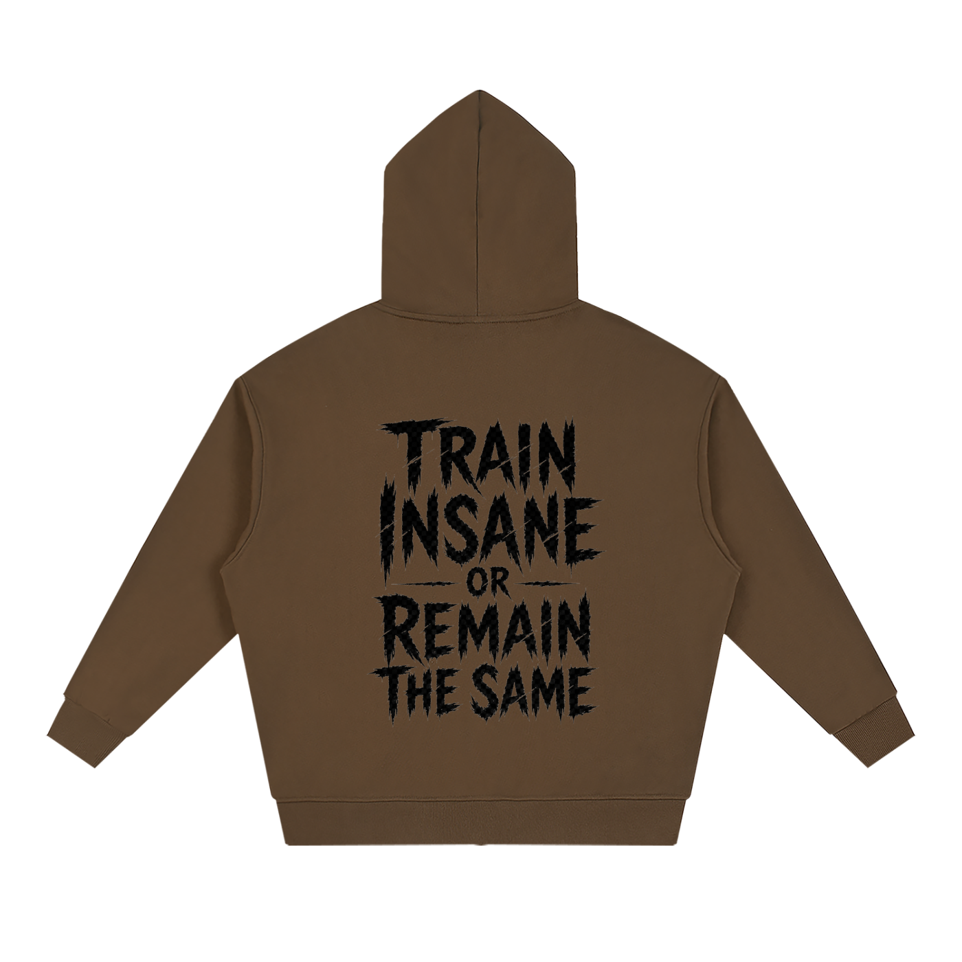 Unisex Loose Solid Full Zip Hoodie