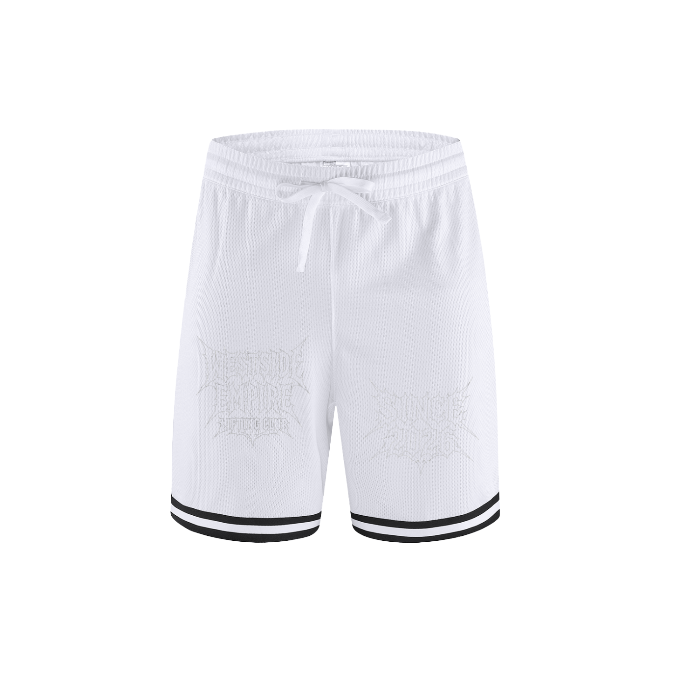Classic Stripe Trim Basketball Shorts