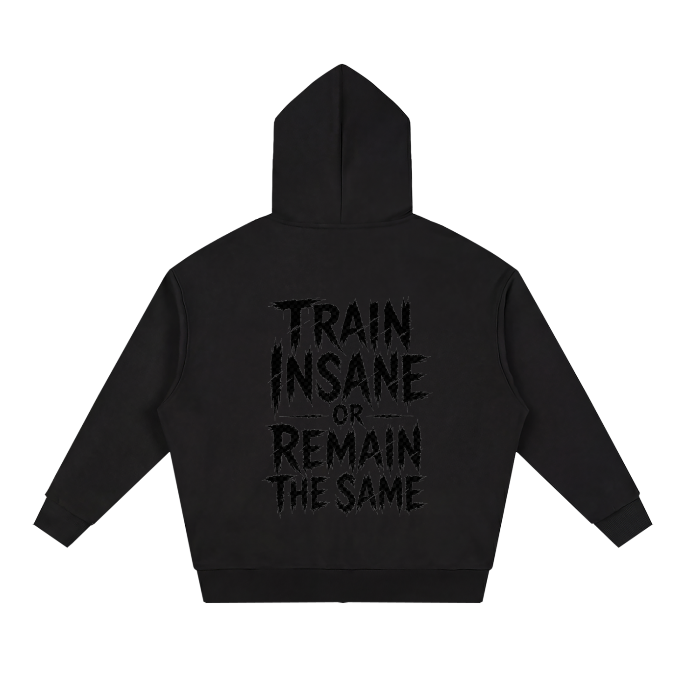 Unisex Loose Solid Full Zip Hoodie