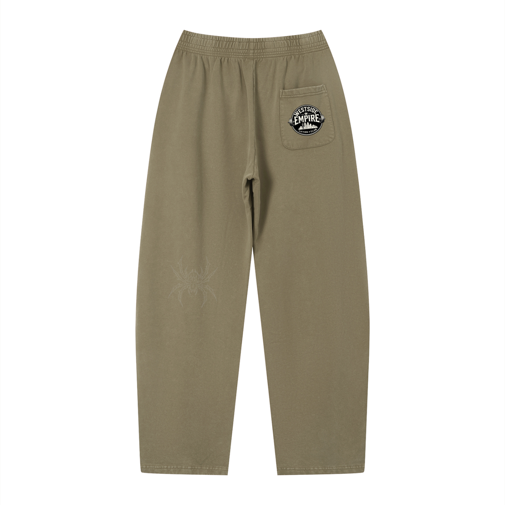 Unisex Vintage Wash Loose Sweatpants
