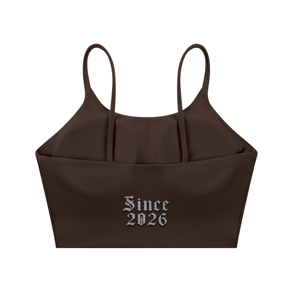 Spaghetti Strap Yoga Sports Bra