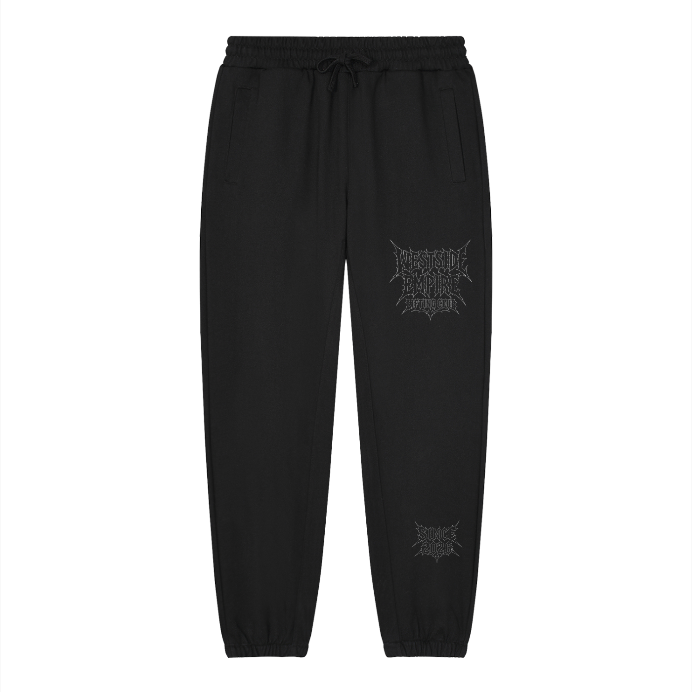Unisex Loose Fit Tapered Joggers