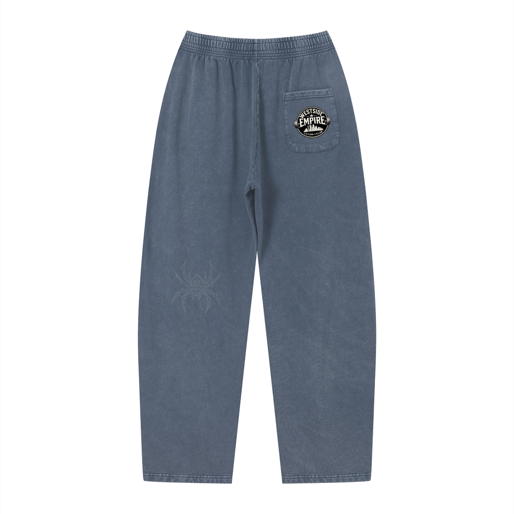 Unisex Vintage Wash Loose Sweatpants
