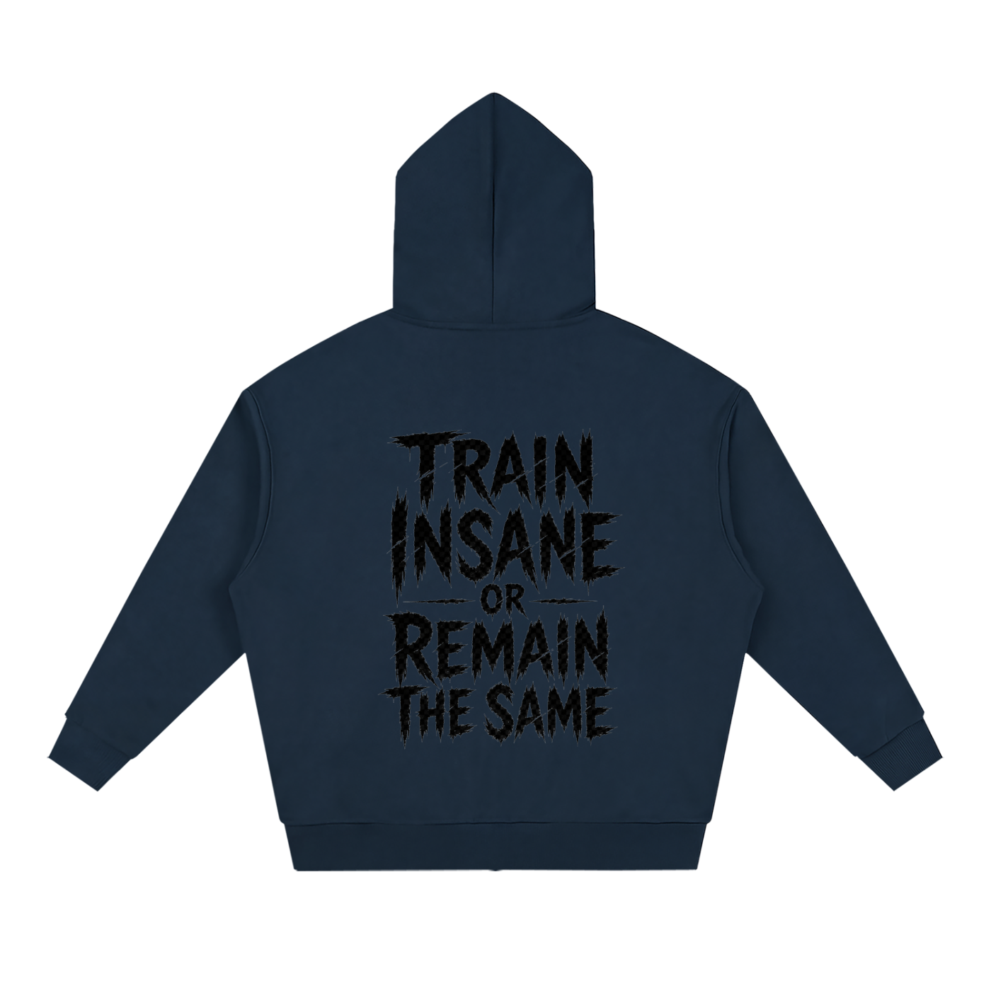 Unisex Loose Solid Full Zip Hoodie