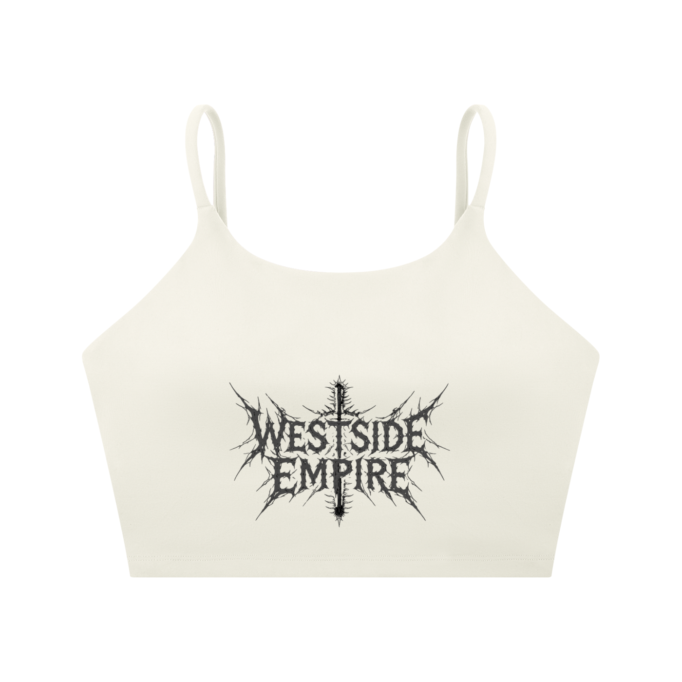 Spaghetti Strap Yoga Sports Bra