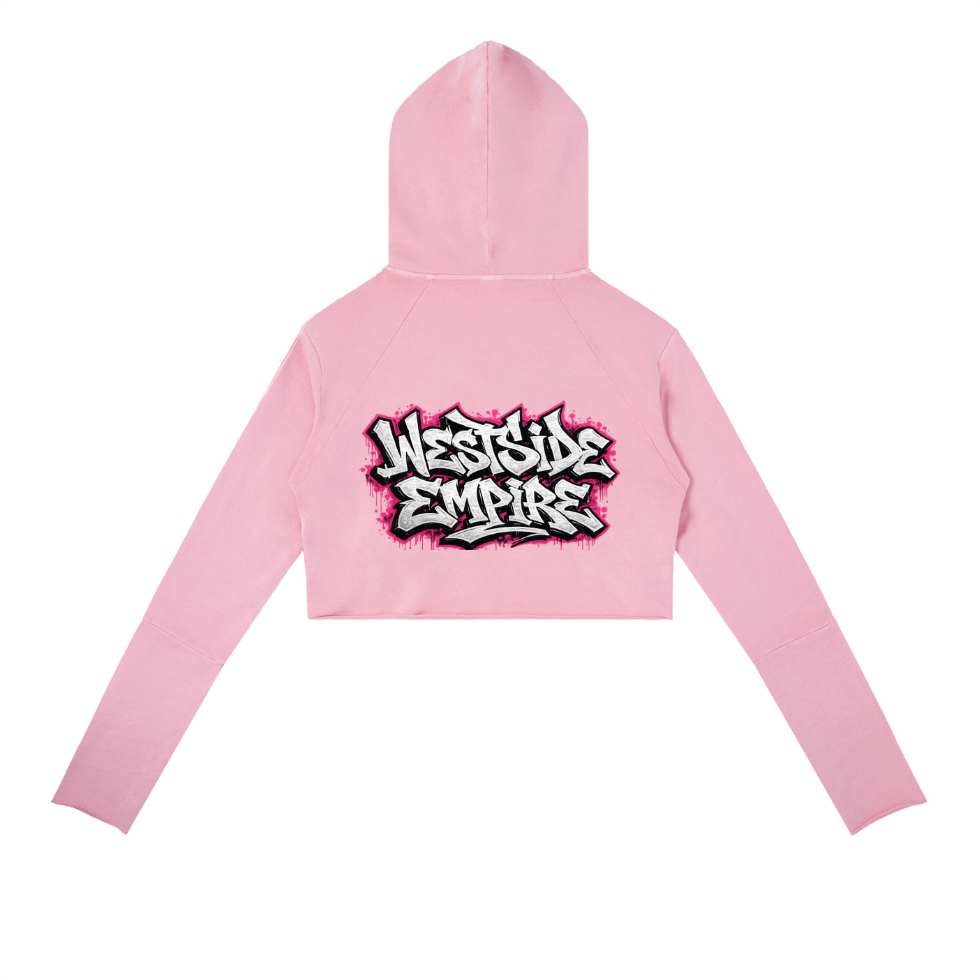 Vintage Washed Raw Edge Hoodie