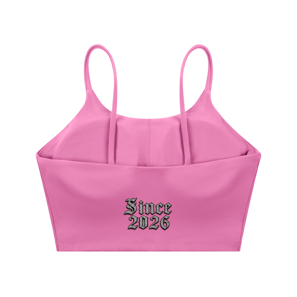 Spaghetti Strap Yoga Sports Bra