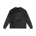 Acid Wash Oversize Long Sleeve T-Shirt