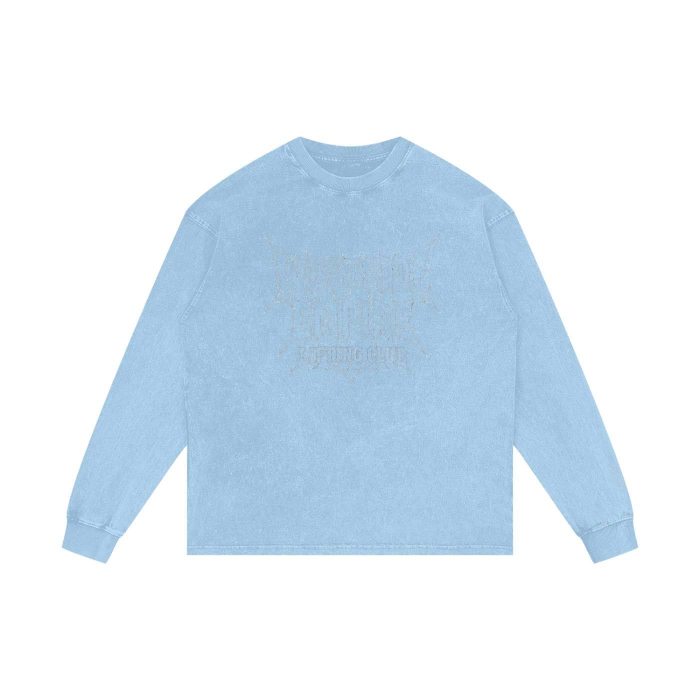 Acid Wash Oversize Long Sleeve T-Shirt